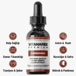 <b>Vitanarex Premium Cardiorex Damla 30ML</b> </br></br>(Kalp,Damar,Koah, Karaciğer,Akciğer, Böbrek, Astım, Tansiyon, Şeker, Kolesterol) Tedavisi